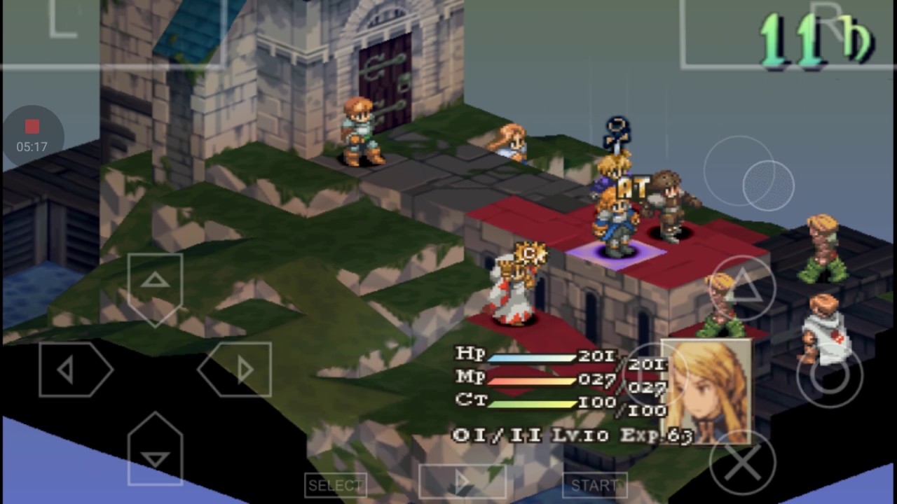 Game ppsspp final fantasy tactics the war of the lions